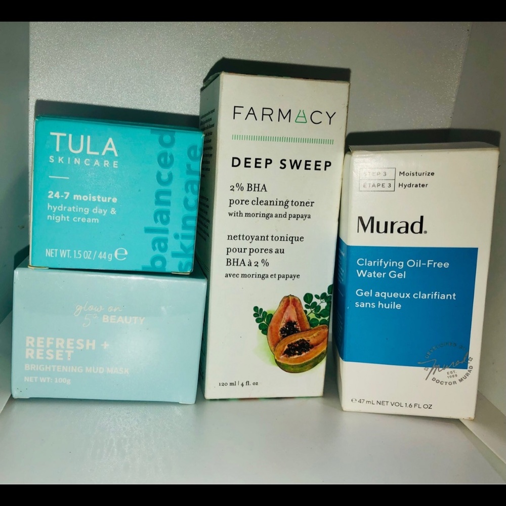 High End Skin Care Lot Farmacy,Murad,Tula,etc